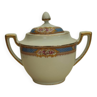 Porcelain sugar bowl