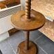Designer wooden floor lamp