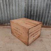 Ancienne caisse en bois Porto Adega