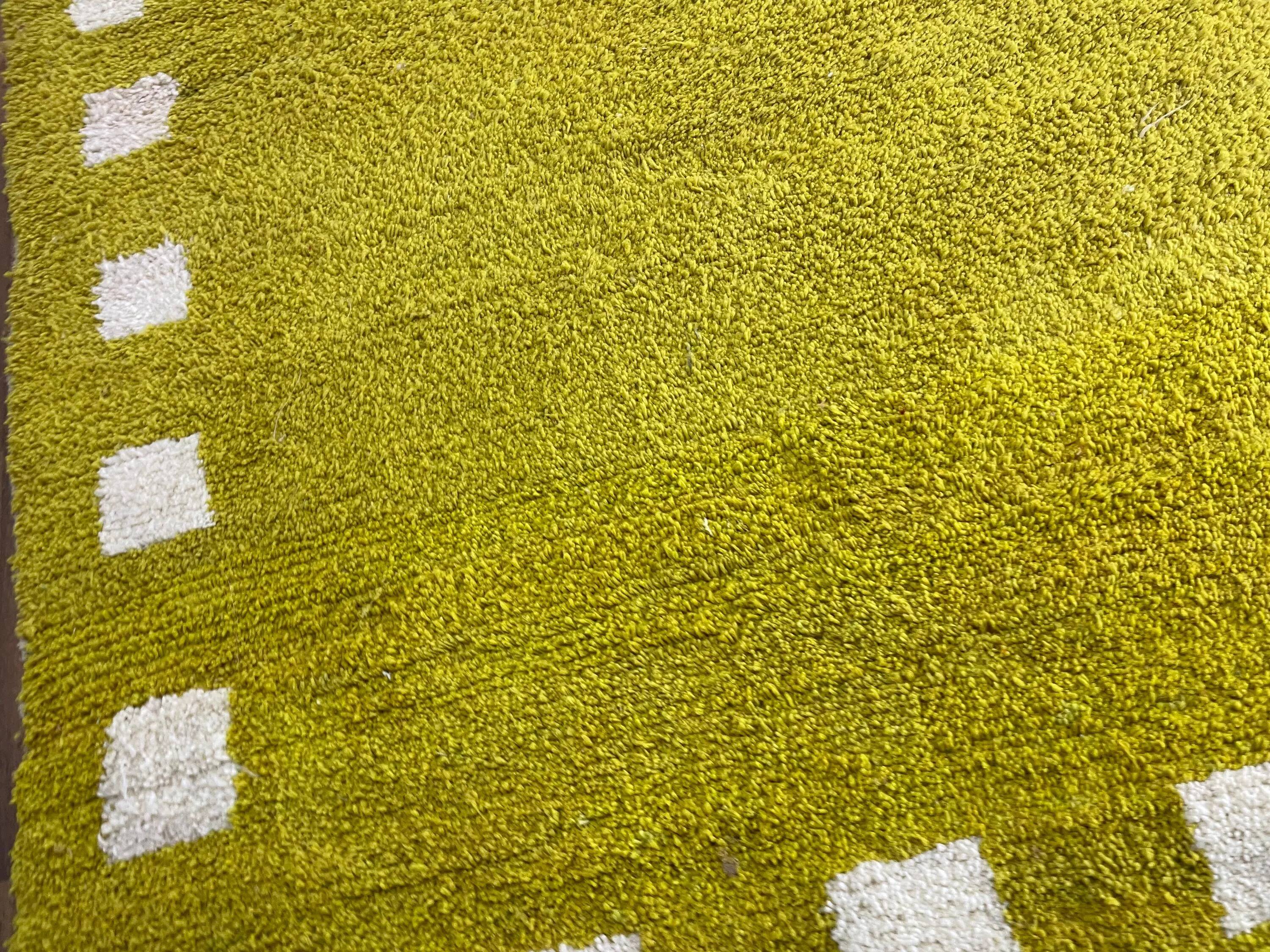 Handmade Moroccan rug, pure wool, 3x2 m.