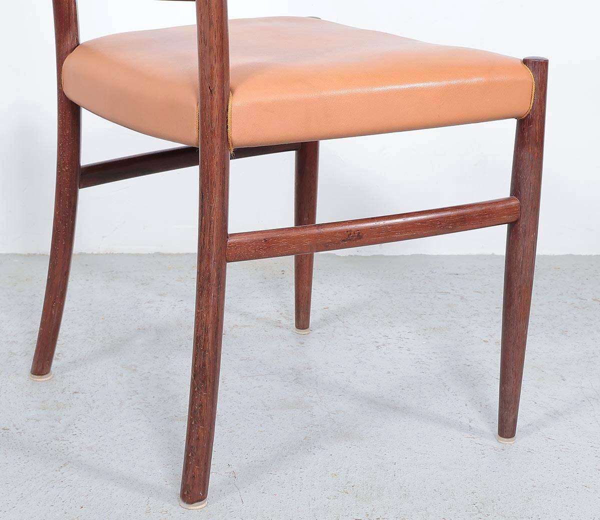 Johannes Andersen dining chairs set of 6, 1960s