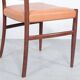 Ensemble de 6 chaises à repas Johannes Andersen, années 1960