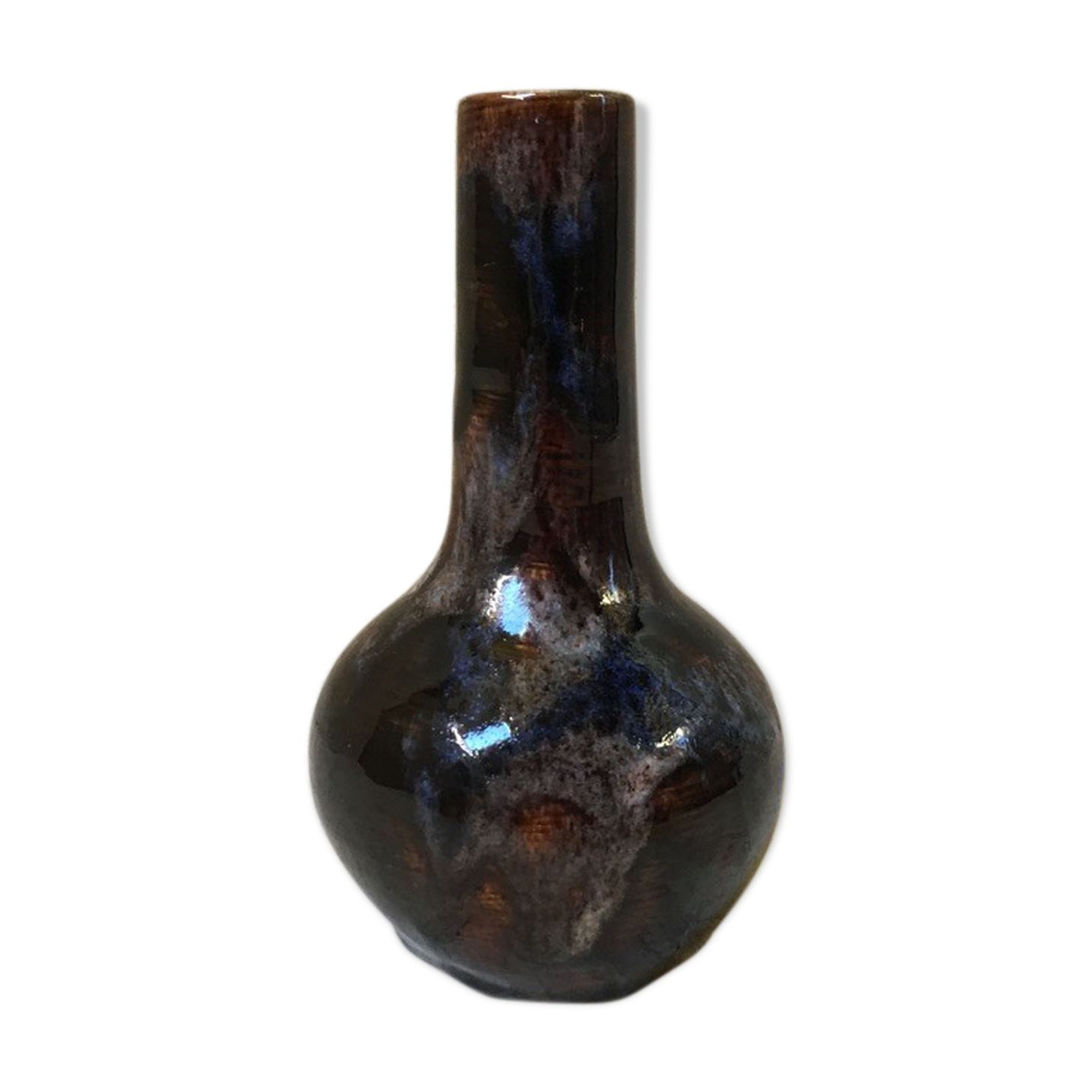 Soliflore vase signed "Baudat"