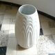 Large porcelain floor vase with relief by H&C Heinrich, West-Germany 1960s