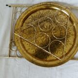 Golden serving table 1960