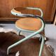 Lot de 4 chaises enfant en bois & métal