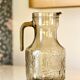Carafe pichet vintage 1970 verre fumé Italy