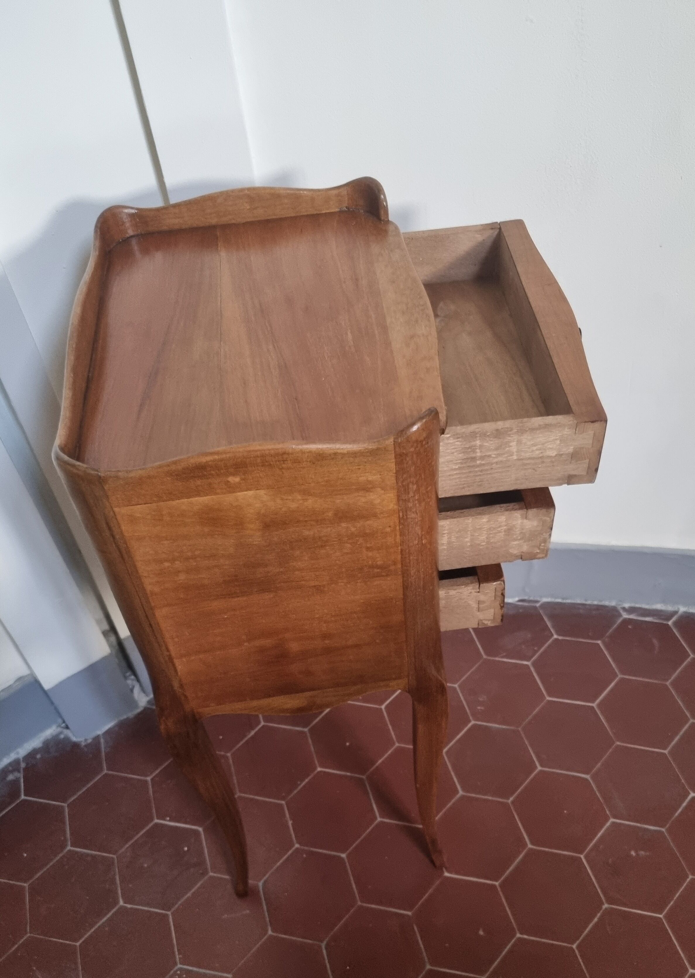 Louis XV style bedside table