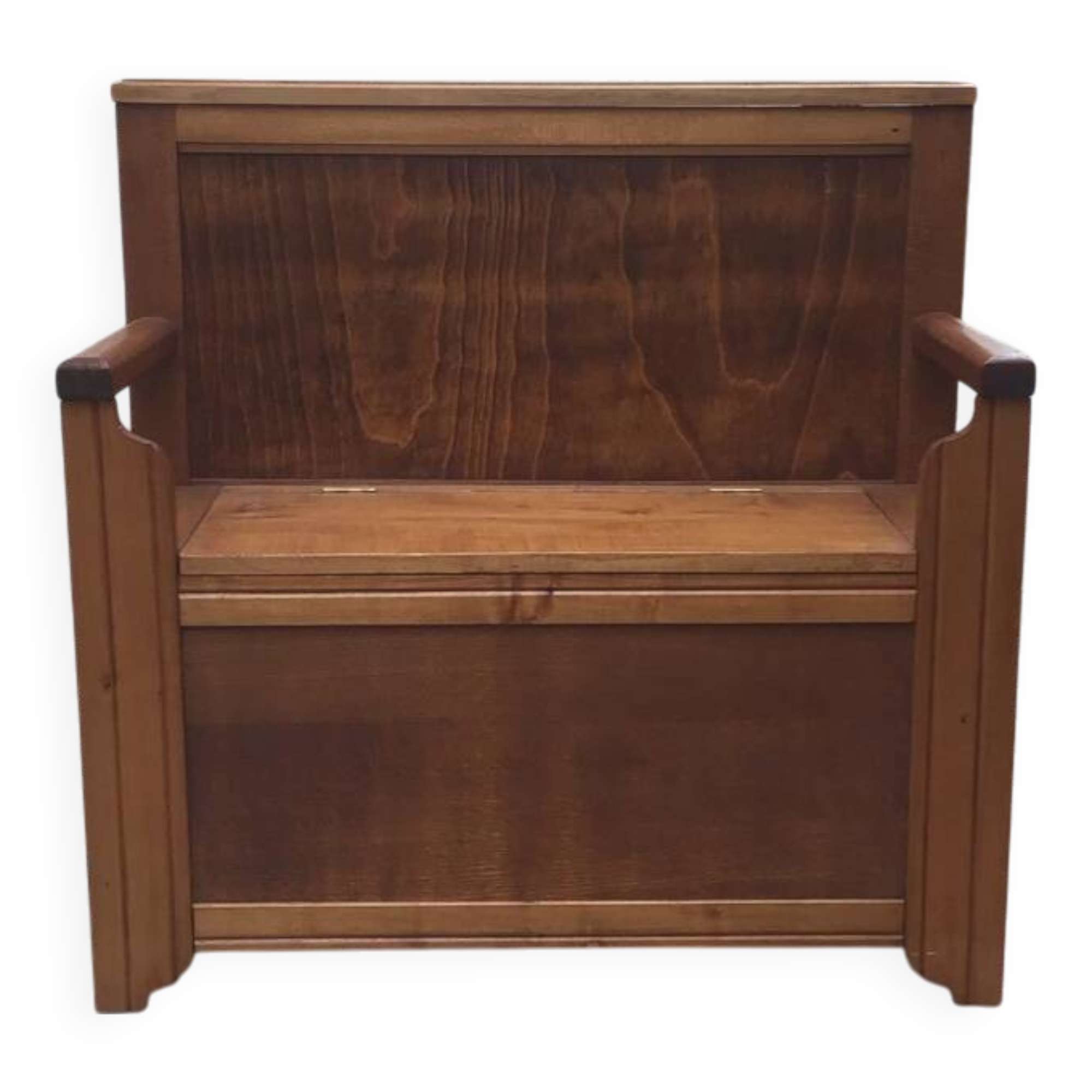 Antique solid wood bench/chest