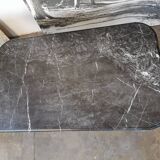 Black marble coffee table