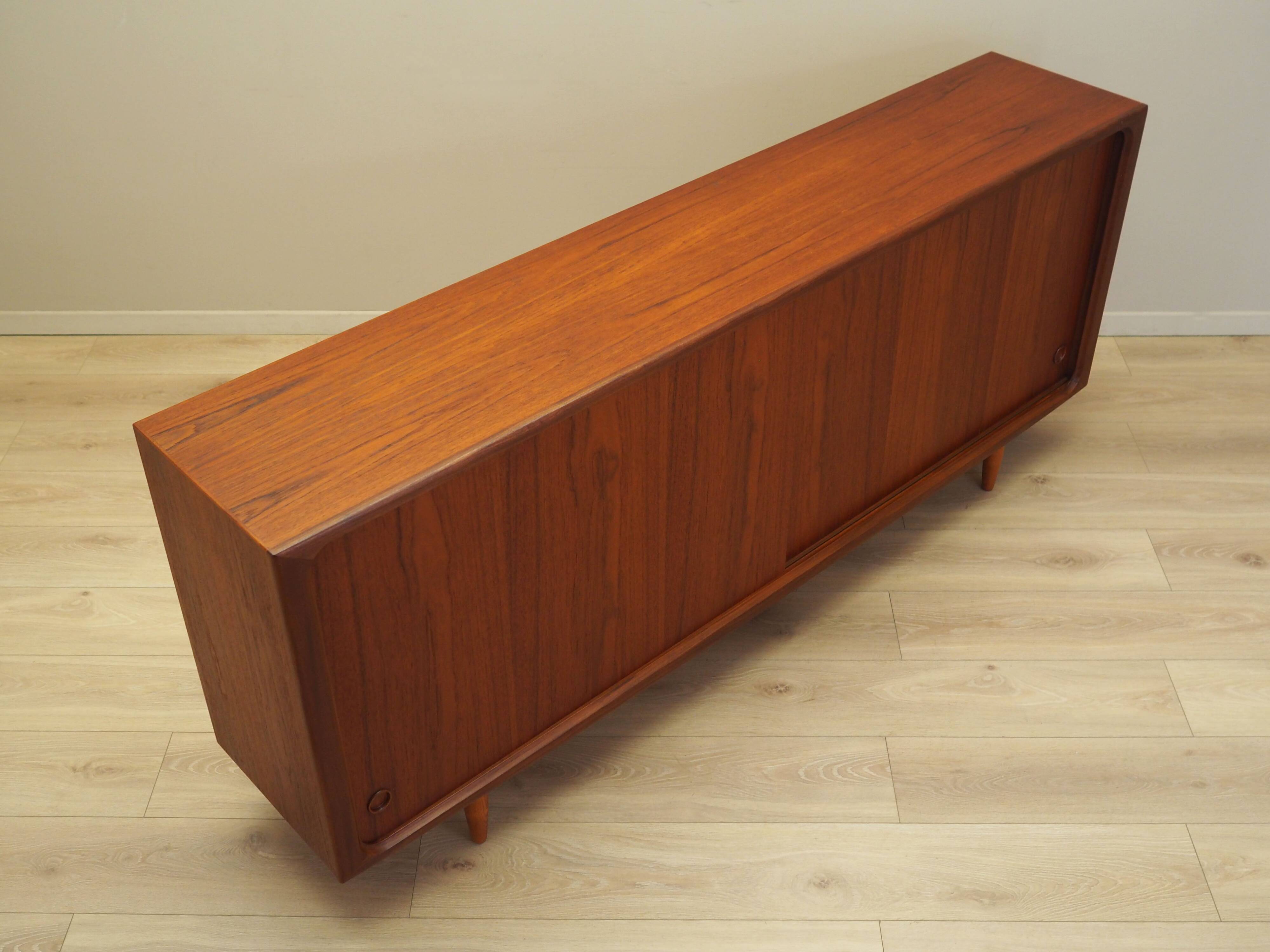 Teak sideboard, Danish design, 1970s, production: Denmark
