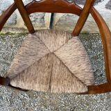Straw armchair
