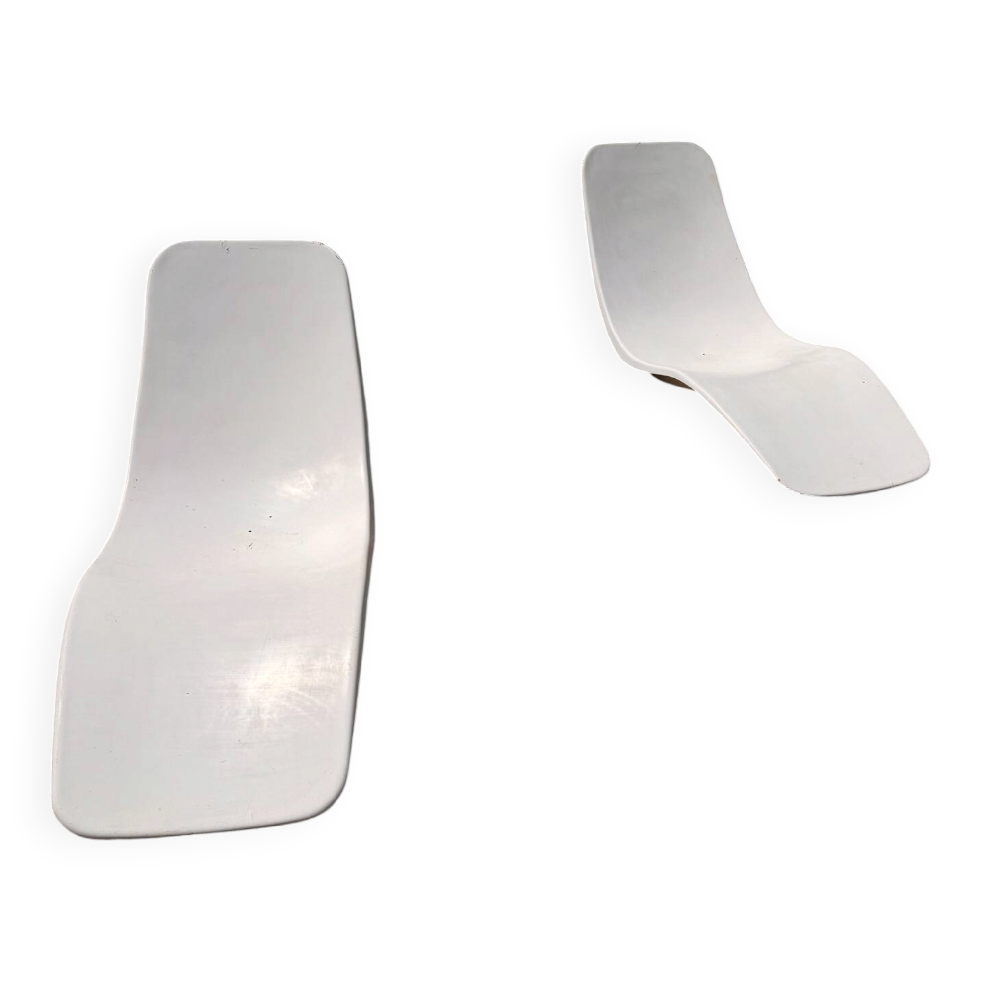 Lot de 3 chaises longues Zublena