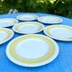 Assiettes à dessert, années 50-60