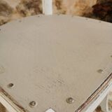White patinated bistro chair