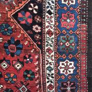 Very beautiful antique Persian carpet Malayer handmade 180x322 cm