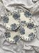 4 ironstone dinner plates “Les Violettes” Salins