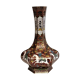 Vase asiatique cloisonné à décor persan. Vintage.