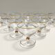 Set of Eleven Bohemian Crystal Dessert Bowls by Jozef Stanik