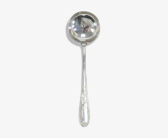 Louche en metal argenté Louis XV