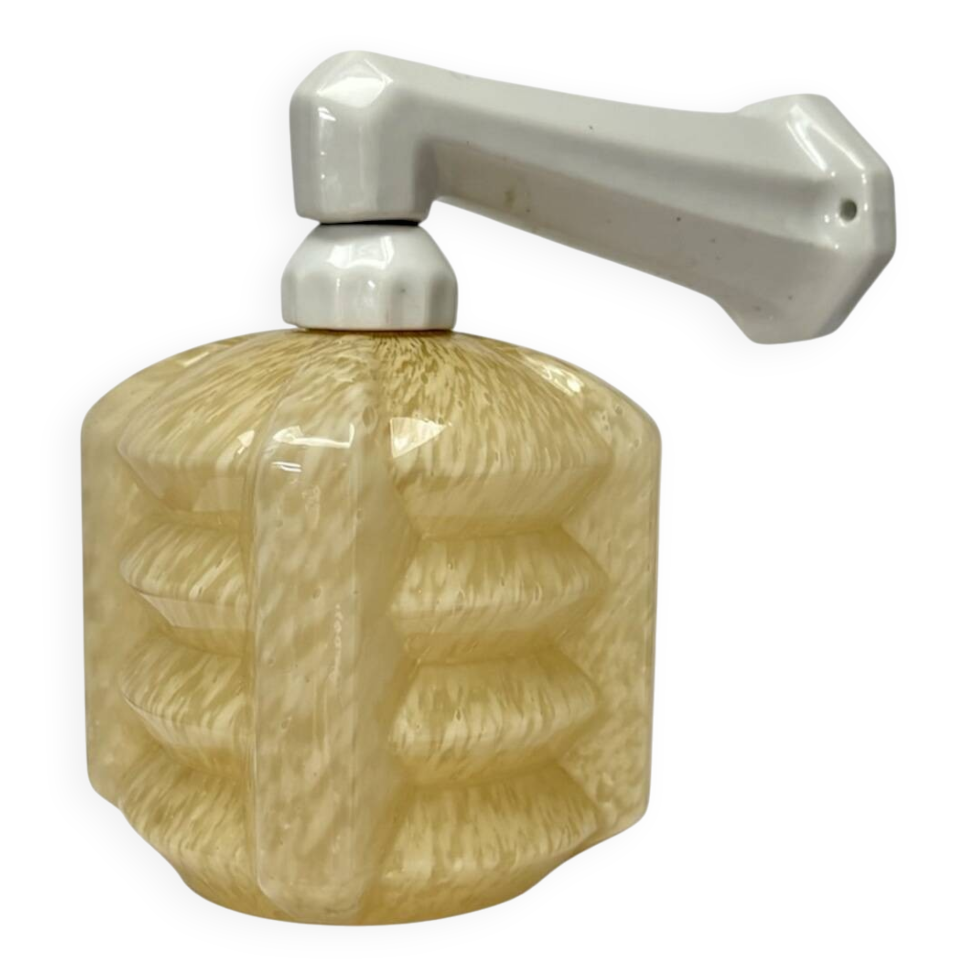 White porcelain wall light