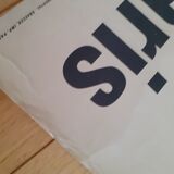 Poster Paris Notre-Dame quais de Seine 60s