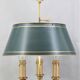Lampe bouillotte bronze doré style Empire