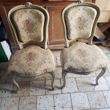 Chaise de style Louis XV