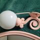 Pink Cast Iron Bathroom Set