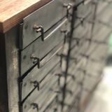 Metal and wood loom furniture