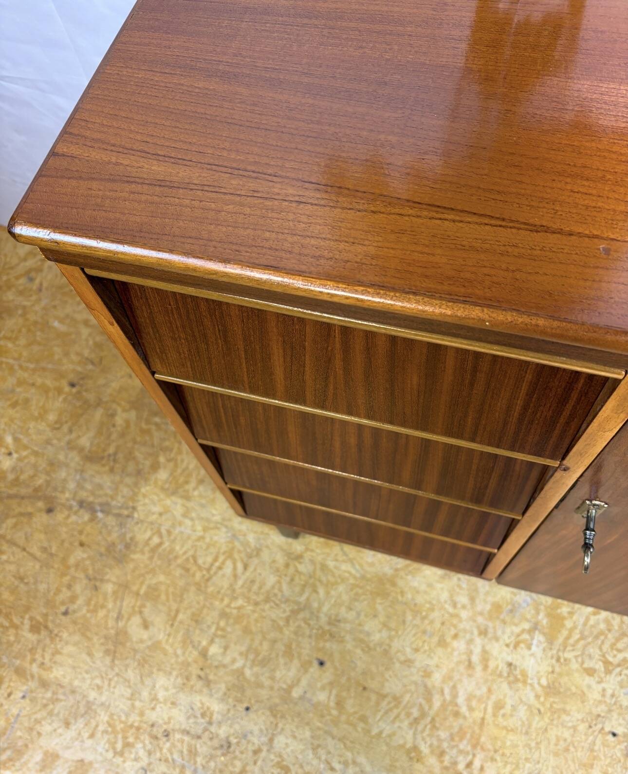 Mid Century Retro Teak Small Sideboard Circa 1960 Danish Design Scandinavia