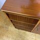 Buffet latéral en teck rétro des années 50, vers 1960, design danois, Scandinavie.