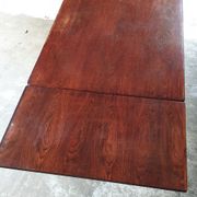 Table avec rallonges par Johannes Anderson édition Christian Linneberg