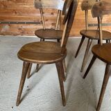Vintage wooden chairs 60's