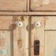 Antique chest of drawers with cream patina (circa 1920) #43