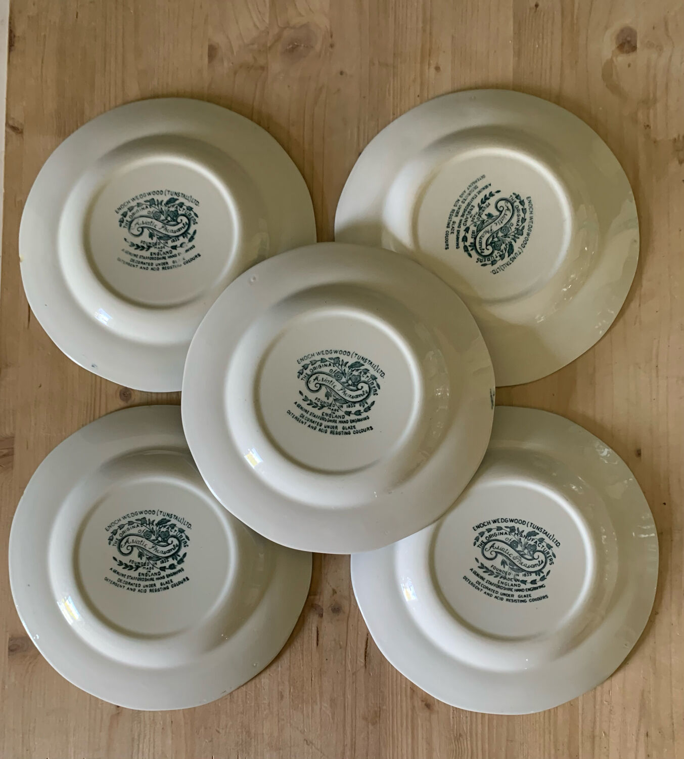 Wedgwood plates
