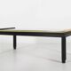 Rare painted coffee table by De Coene Frères, Belgium 1950s