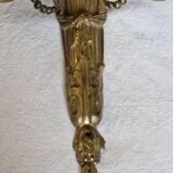 Gilded bronze wall light