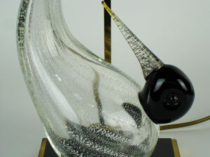 Lampe oiseau Venini 1970