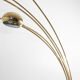 5 arm mid-century italian floor lamp