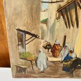 Orientalist painting - signed