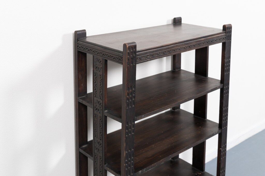 Mid-century handcrafted shelf, 1960s Italy