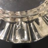 Cendrier en verre gondolé