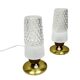 Pair of vintage Elektro-Rausendorf Bautzen bedside lamps, Germany, 1970s
