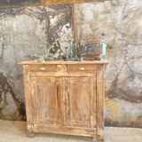 Parisian buffet in raw wood