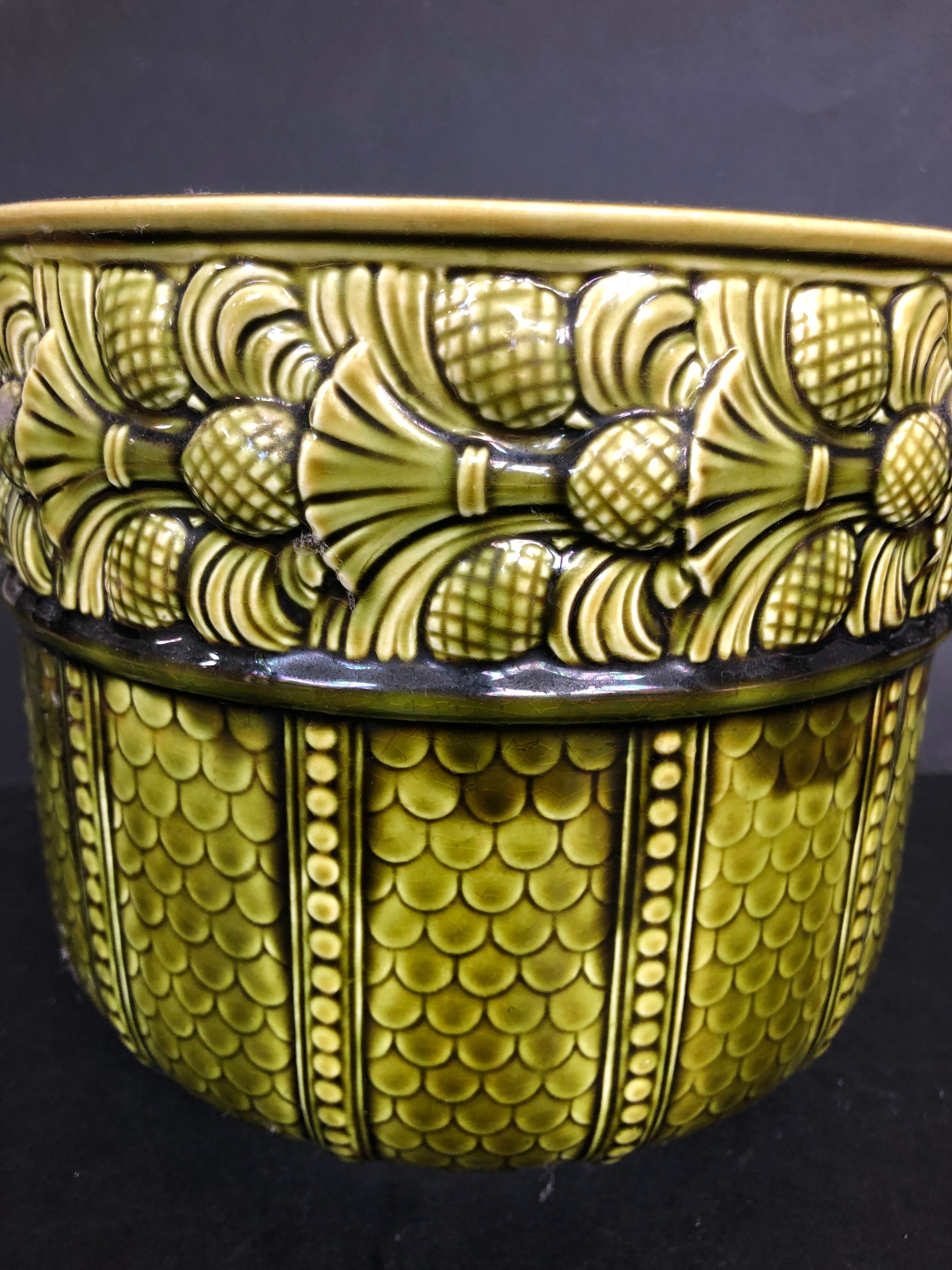 Art Deco pot cache Sarguemines