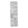 2x8 Kilim White Black Solid Kilim Runner Rug, 72x254Cm
