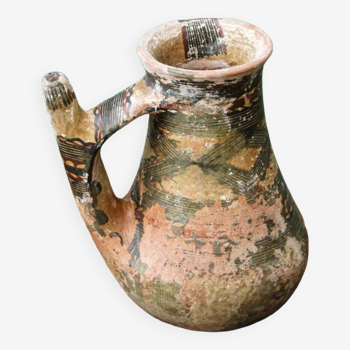 Ancient Berber terracotta gargoulette