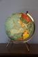 TARIDE glass luminous terrestrial globe 1966
