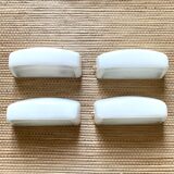 Holophane wall lamps and opaline glass 60s